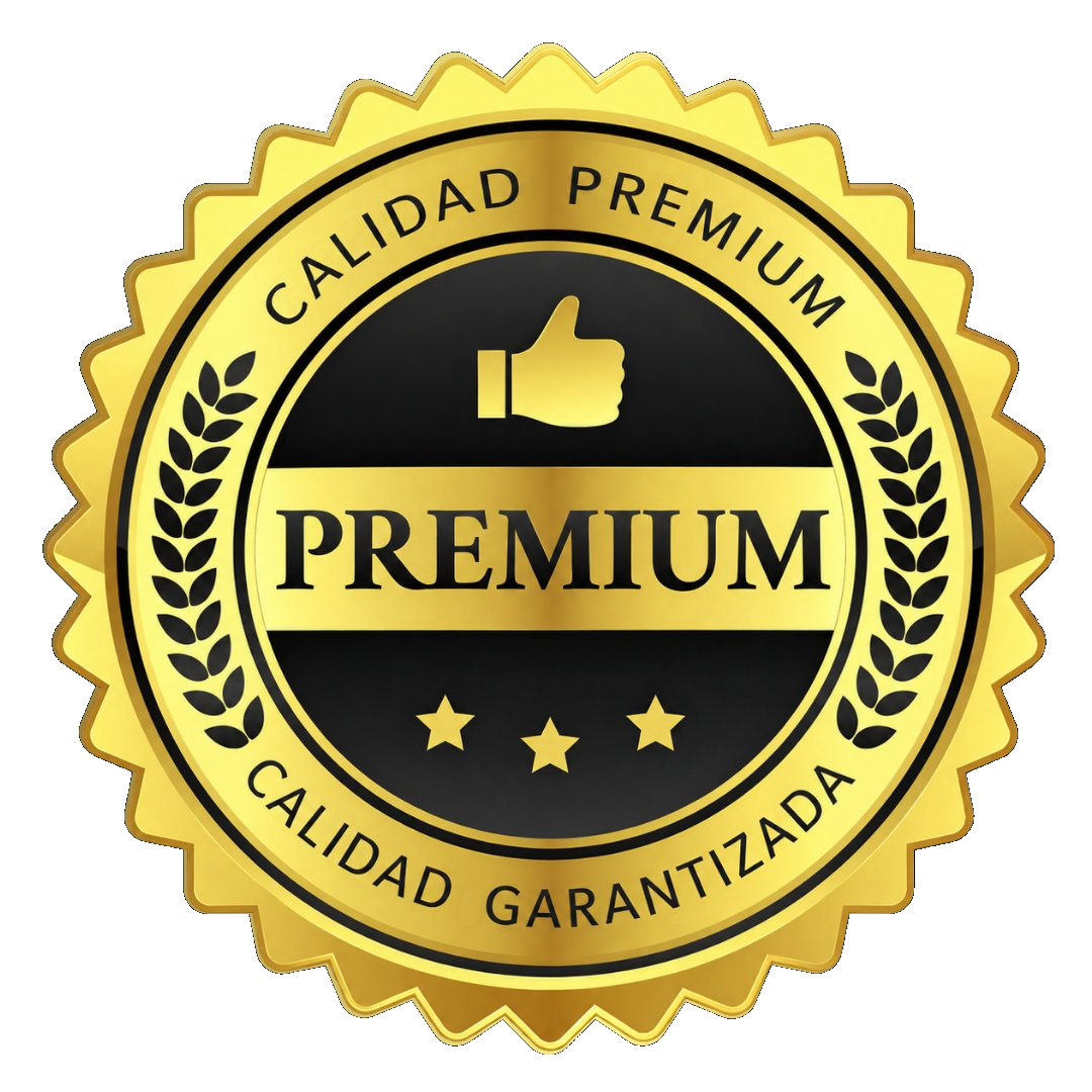 Sello de calidad premium garantizada